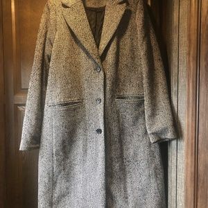 Winter wool coat